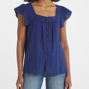 NEW! Mason & Belle Karen Flutter Sleeve Top
